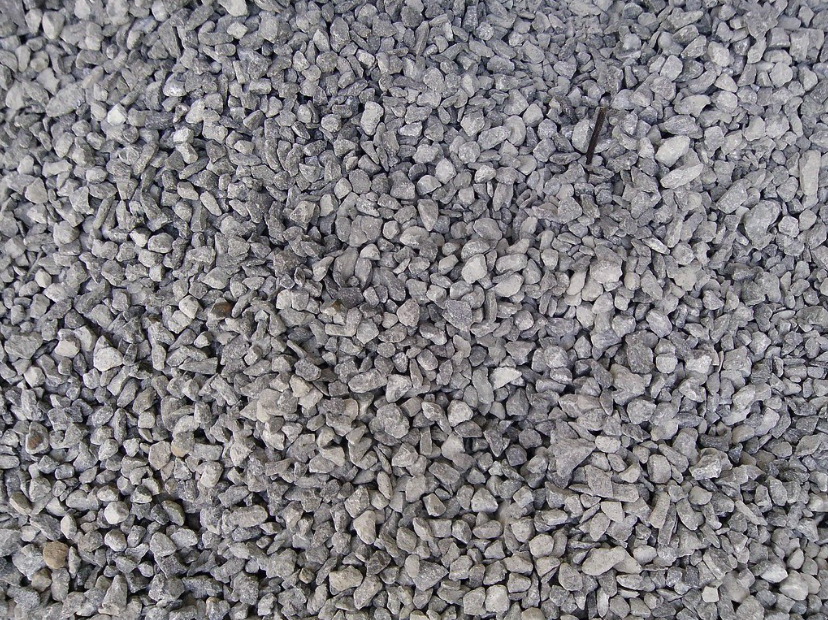 Blue metal gravel